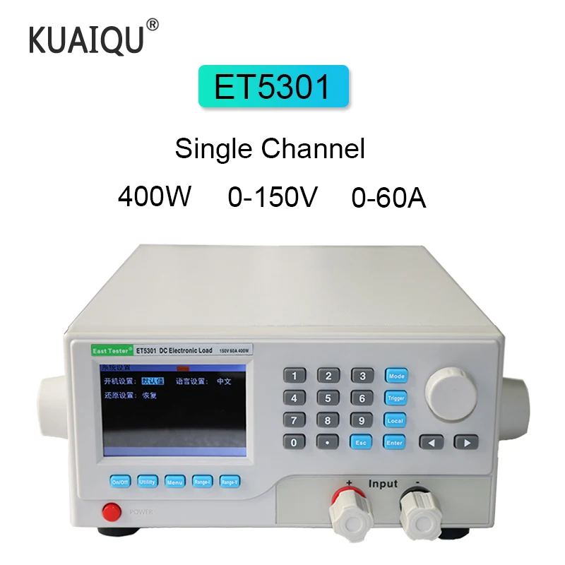 US $281.53 ET5301 Battery Capacity Tester DC Electronic Load Power Programmable Electronic Battery Tester Load Discharge Meter 400W 150V60A