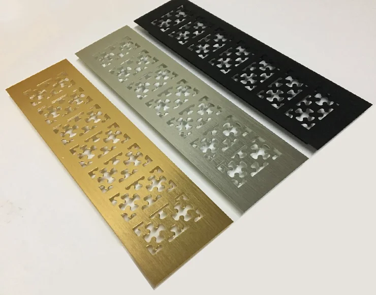 2pcs /lot 80mm*200,250,300 mm duct vent covers ventilation grilles griglie di ventilazione ventilation grilles