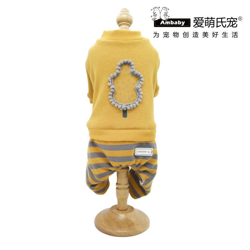 Ambaby демисезонная одежда для домашних животных продукты флисовый комбинезон теплое пальто для Собаки Одежда для куртки для маленьких собак средних и больших размеров, Размеры Домашние животные, собаки и кошки