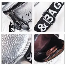 Леди Девушка Сумка через плечо PU двойная молния Мода для мобильного телефона деньги SER88