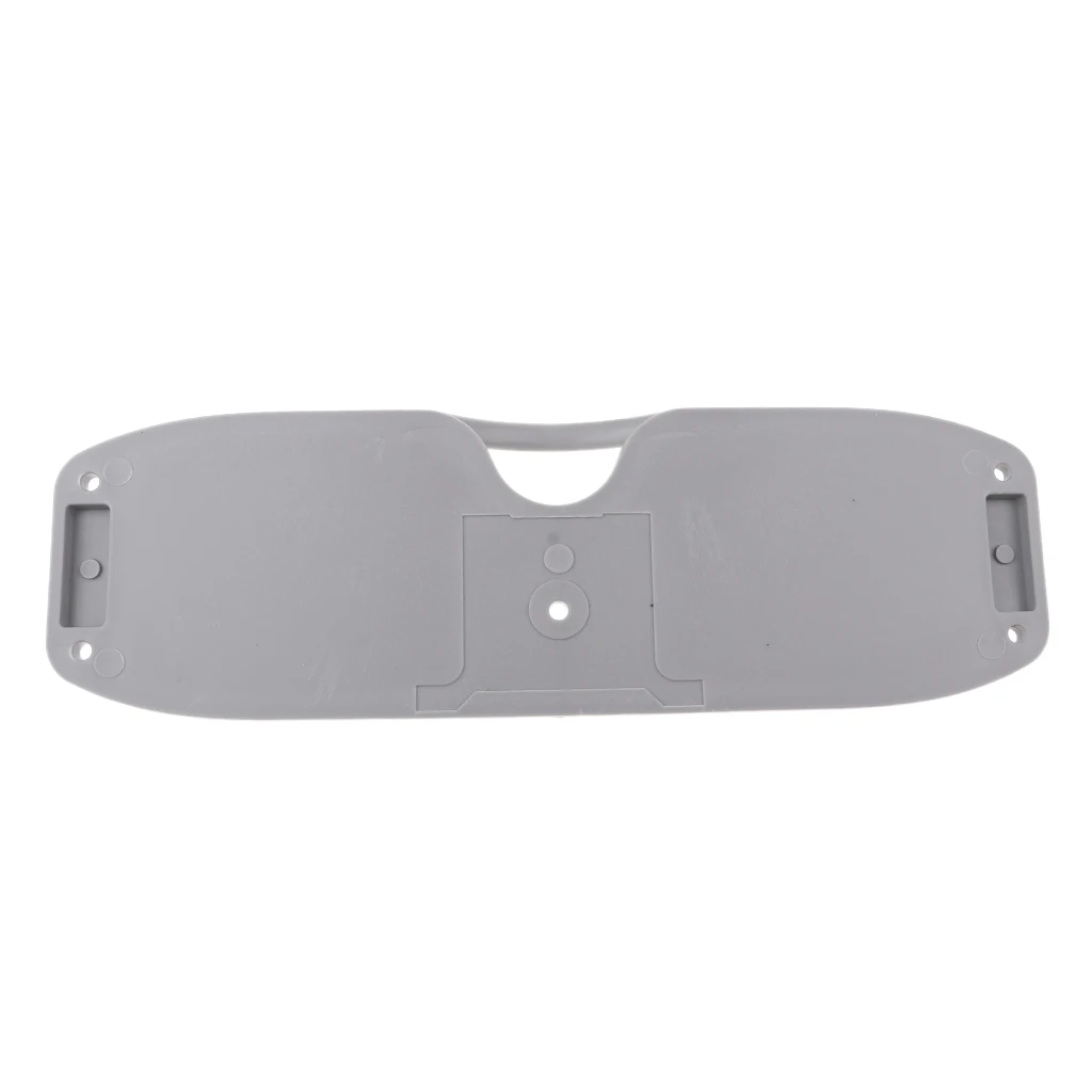 

Durable Fishing Boat Transom Plate Tail Mirror Engine Mount For Inflatable Boat Gray