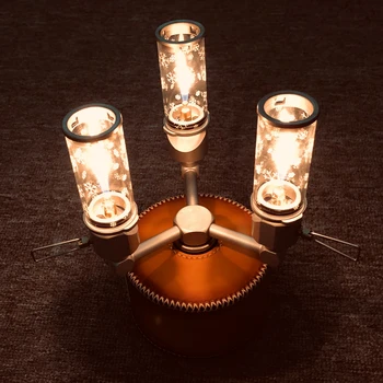 

Gas Lantern Garden Yards Holiday Mood Light Mini Flame Lantern for Open-air Camping Picnic Hiking