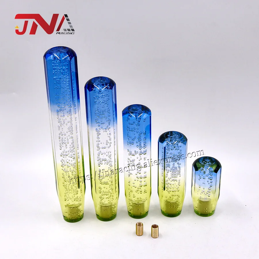 JDM racing shift knob 25/30 cm without LED Transparent Cryscal Head