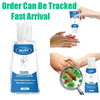 

30ml Travel Portable Hand Sanitizer Gel Anti-Bacteria Moisturizing Liquid Disposable No Clean Waterless Antibacterial Hand Gel