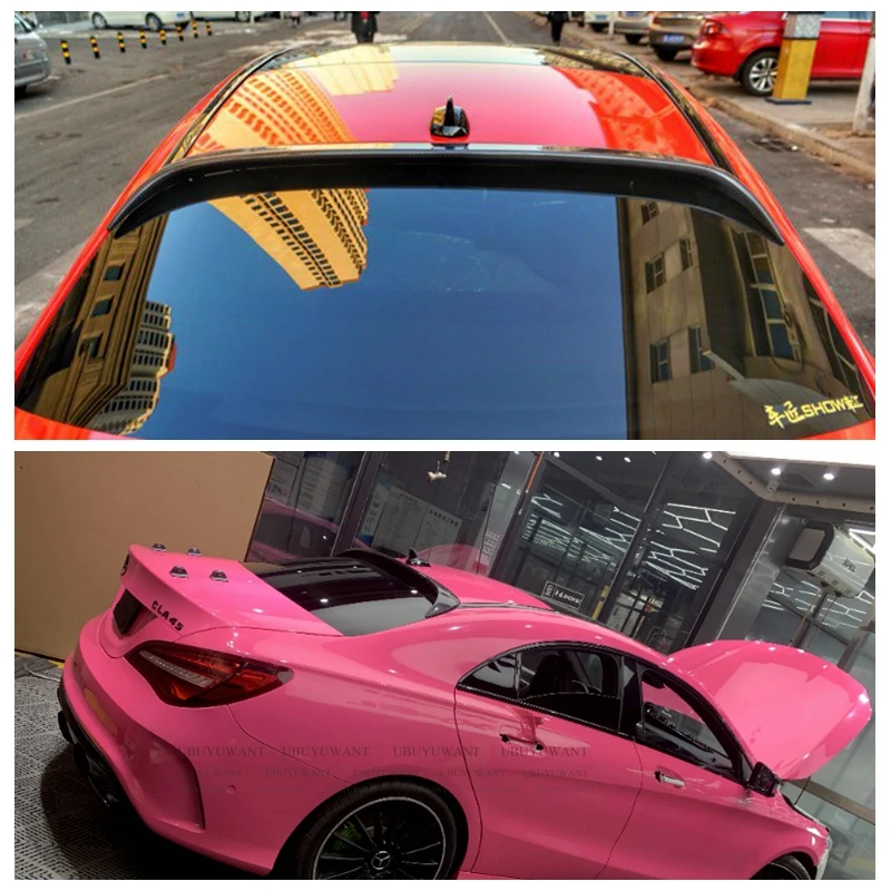 Для Mercedes CLA W117 CLA45 ABS Материал автомобильное украшение в виде хвостового крыла