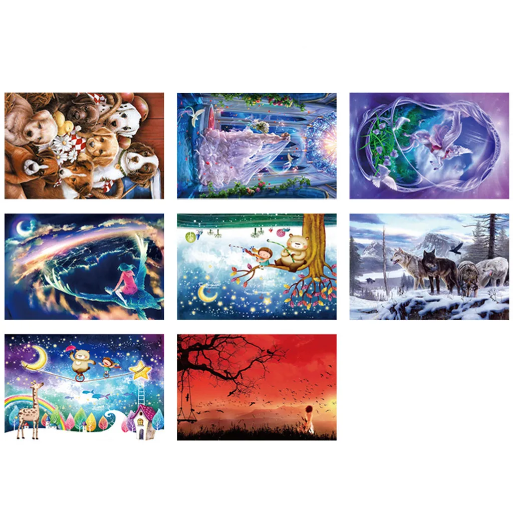 

Jigsaw Puzzles 1000 Pieces Paper Landscape Puzzles Toys For Adults Children Kids Games Educational Toys For adults or kids 14+#2