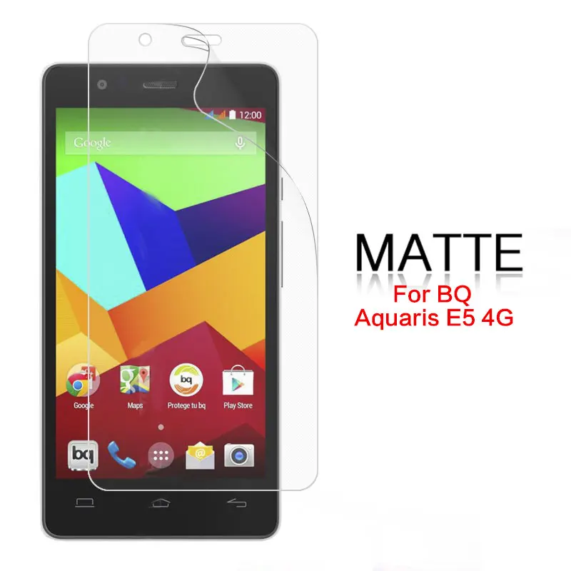 Антибликовая матовая пленка для BQ E4 5 E5 4G E6 M5 U LITE PLUS X5 HD прозрачная глянцевая