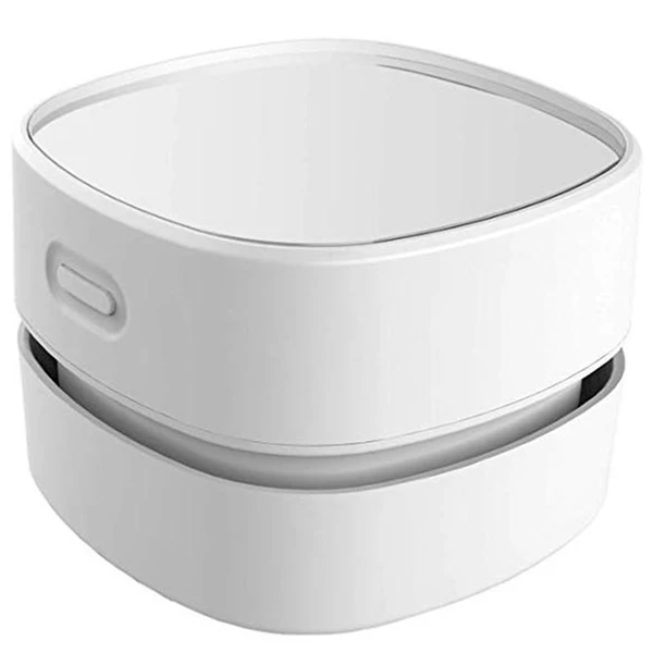 

Desktop Vacuum Cleaner, Rechargeable Battery Operated, Portable Cordless Mini Tabletop Crumb Dust Sweeper, Energy Saving, High E