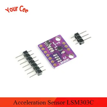 

Acceleration Sensor LSM303C LIS3MDL 6DOF Three-axis Magnetic Feld Three-axis Acceleration Module 6DOF IIC SPI Sensor Module