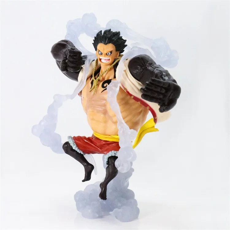 

One Piece/One Piece Modeling King the Battle over the Dome Bounce White Fourth Gear Luffy Boxed Garage Kit Model