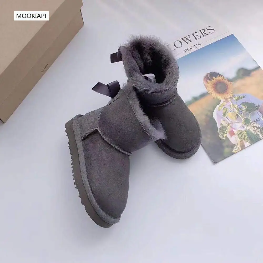 

Australia's top quality snow boots in 2019, real sheepskin, natural wool, new short-barreled children's shoes, 4 colors