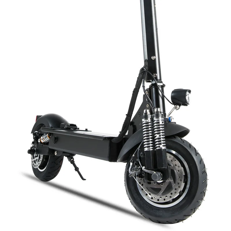 Электрический двойной мотоцикл 52V 2000 W, сиденье 10 дюймов складной мотоцикл электрический велосипед adultfree