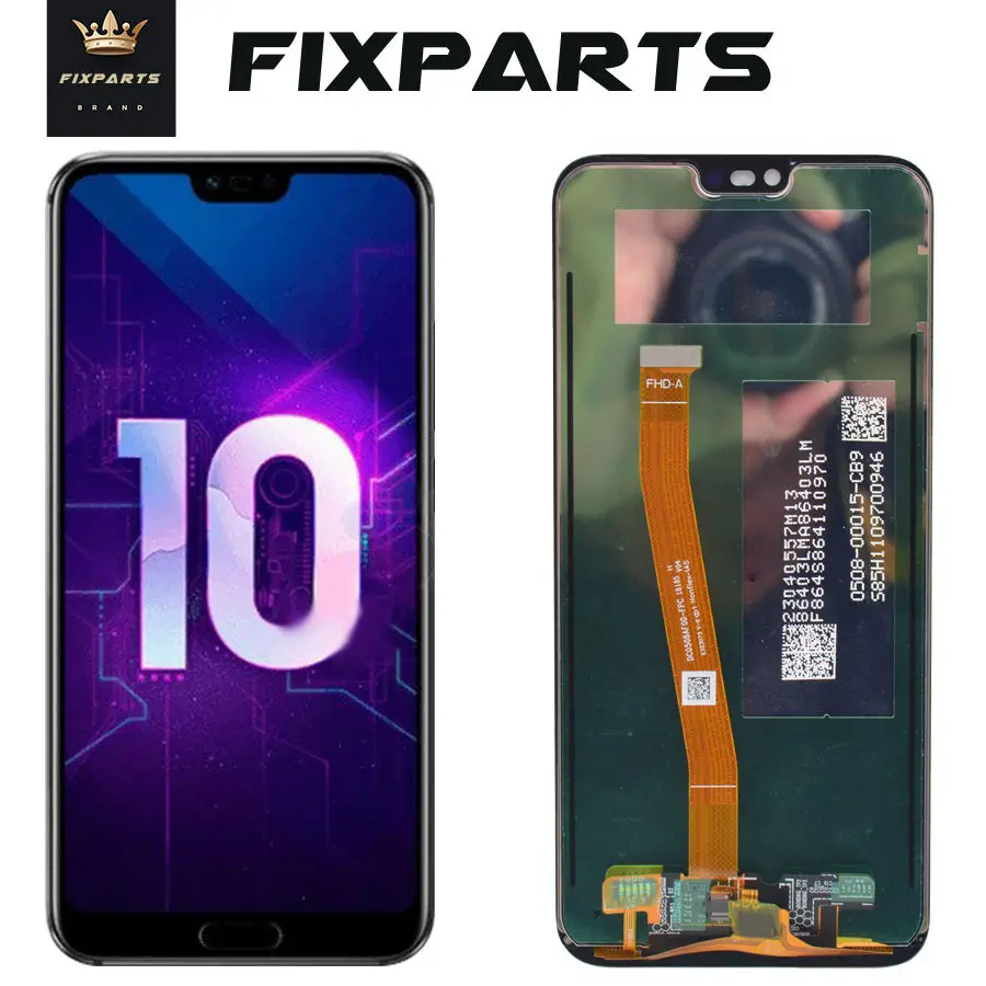 Оригинальный дисплей для Huawei Honor 10 ЖК-дисплей сенсорный экран COL-AL10 COL-L29