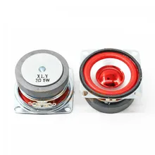 SOTAMIA 2 шт 53 мм аудио портативный полный диапазон динамик s 3 Ом 5 Вт DIY Bluetooth мини динамик звук музыка домашний кинотеатр громкий динамик