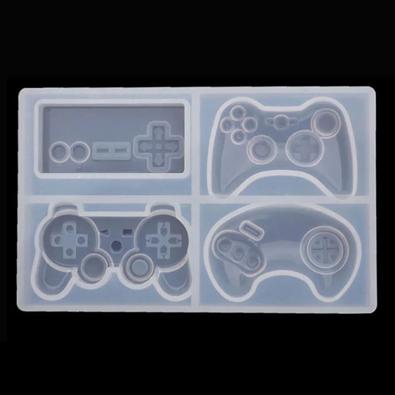 

Game Console Handle Shape Silicone Mold for DIY Jewelry Making Keychains Decoration Handmade Chocolate Fondant Tools