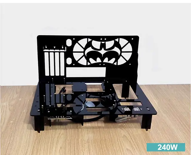 Pc Test Bench Open Frame For Atx Matx Motherboard Acrylic Computer