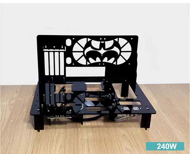 Pc Test Bench Open Frame For Atx Matx Motherboard Acrylic Computer