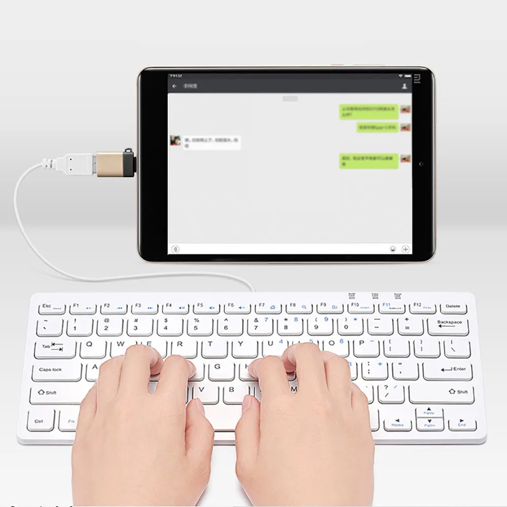 Двухсторонний USB3.0A к преобразователю type-c стабильный эффективный против трещин дорожный адаптер телефон Мини Универсальный многофункциональный компьютер