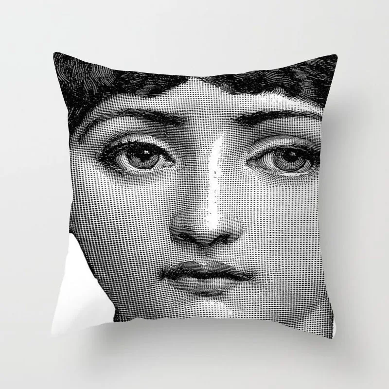 2 ZENGIA Ретро подушка fornasetti Обложка Art Master наволочка для дома/гостиной декоративные подушки Чехол для женщин - Цвет: 2
