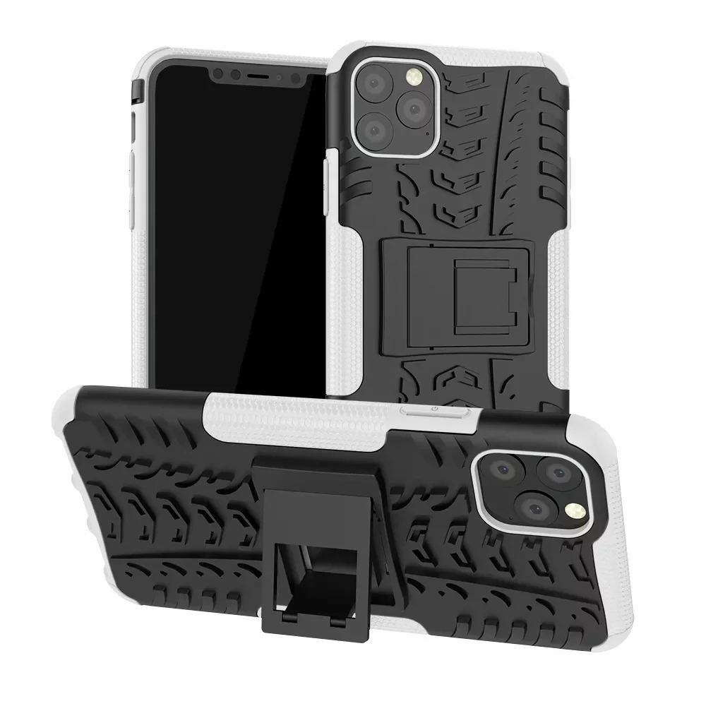 Сверхпрочный жесткий пластиковый защитный чехол для iPhone 11 Pro Max X XR XS Max, мягкий силиконовый бампер, защитный чехол на 6 6S 7 8 Plus, задняя крышка