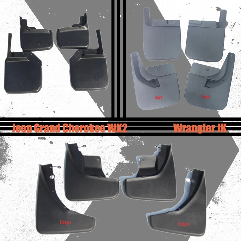 Для Jeep Grand Cherokee WK2 Брызговики Jeep Wrangler JK Брызговики автомобильные аксессуары авто Стайлинг 2004