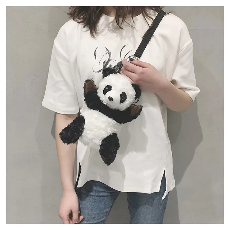 panda plush backpack