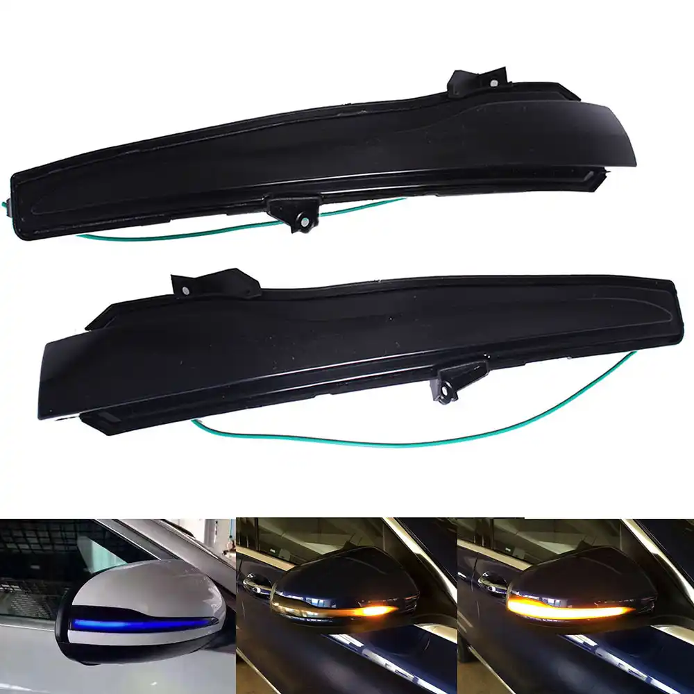 Dynamische Blinker Blinker Led Licht Fur Mercedes Benz C E S Glc W205 X253 W213 W222 V Klasse W447 Seite Spiegel Anzeige Licht Aliexpress