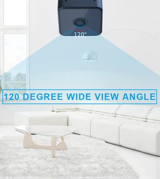 

Webcam 1080P 140° Wide Angle WiFi Wireless Mini Camera Night Vision IP Home Camera IR Motion Detect Baby Monitor Safety