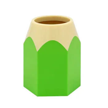 

Creative Pen Vase Pencil Pot Pen Holder Container Stationery Plastic Desk Organizer Tidy Container School Office Supplies