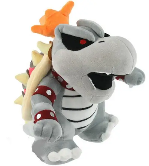 

Super Mario 3D Land Bone Kuba dragon Plush Toy Bolster Cartoon plush soft stuffed dolls Dry Bones Bowser Koopa