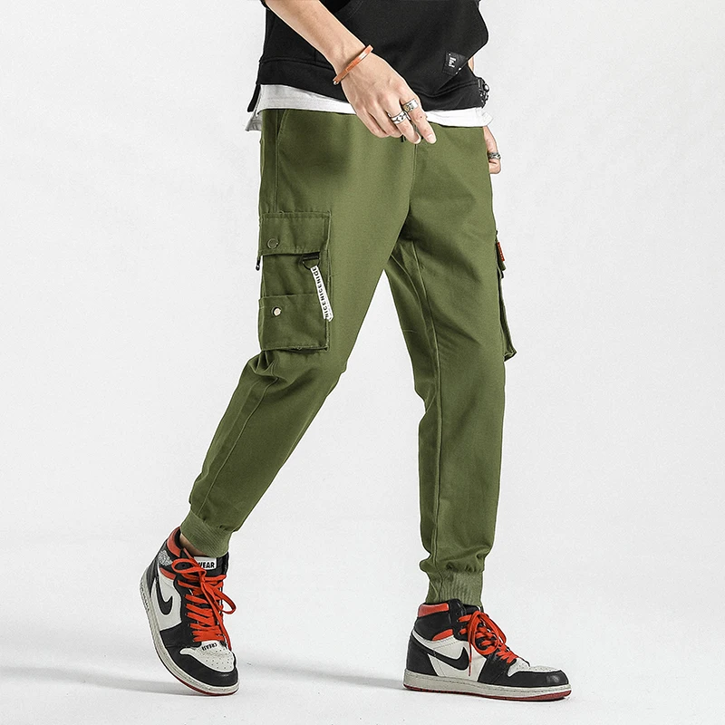 Cargo Pants Plus Size Male Trousers Streetwear Joggers for Mens Hip Hop Sweatpants Men's Trousers 2020 New Casual Pants Harajuku