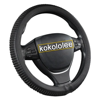 

kokololee Car Steering Wheel Cover for Skoda all models octavia fabia rapid superb kodiaq yeti steering wheel cover