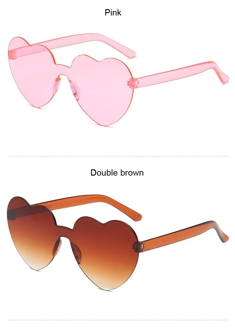 big cat eye sunglasses Love Heart Sunglasses Women Brand Designer New Fashion Cute Sexy Retro Cat Eye Vintage Cheap Sun Glasses Red Female womens ray bans