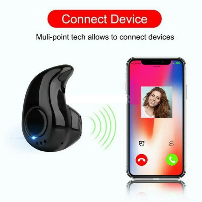 Беспроводные Bluetooth наушники 4,1, стерео наушники-вкладыши, спортивные наушники с микрофоном