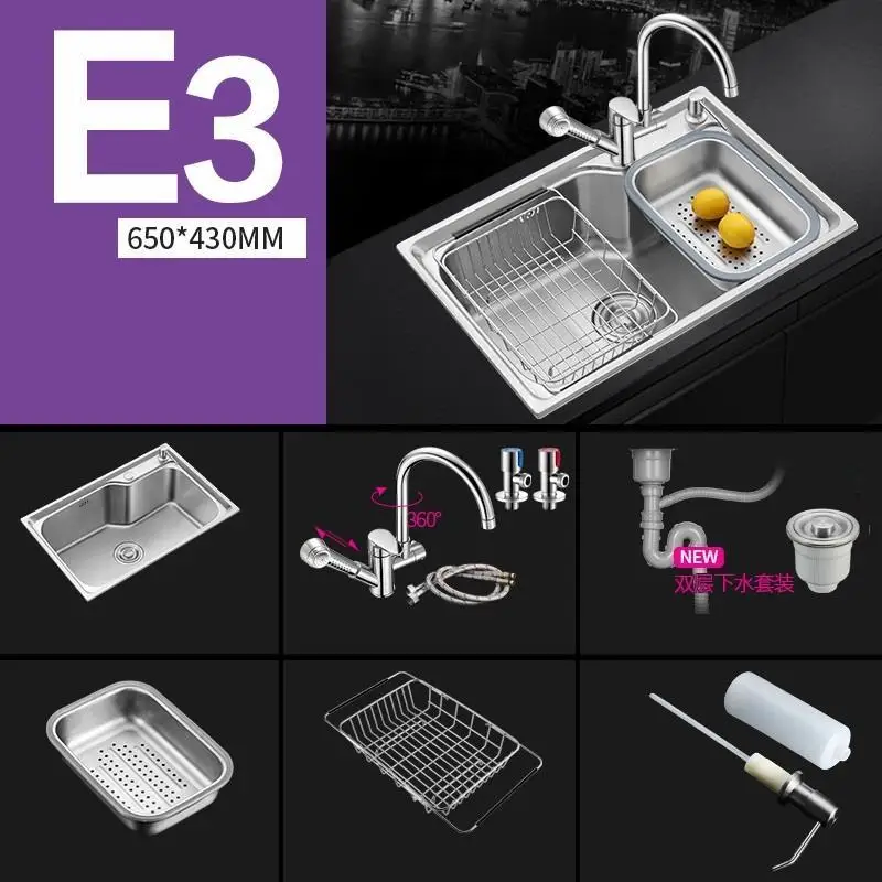 Интегральная раковина для мытья овощей Wasbak Evier Zlewozmywak Ze Stali Nierdzewnej kitchen De Cocina Fregadero Cuba Pia Cozinha