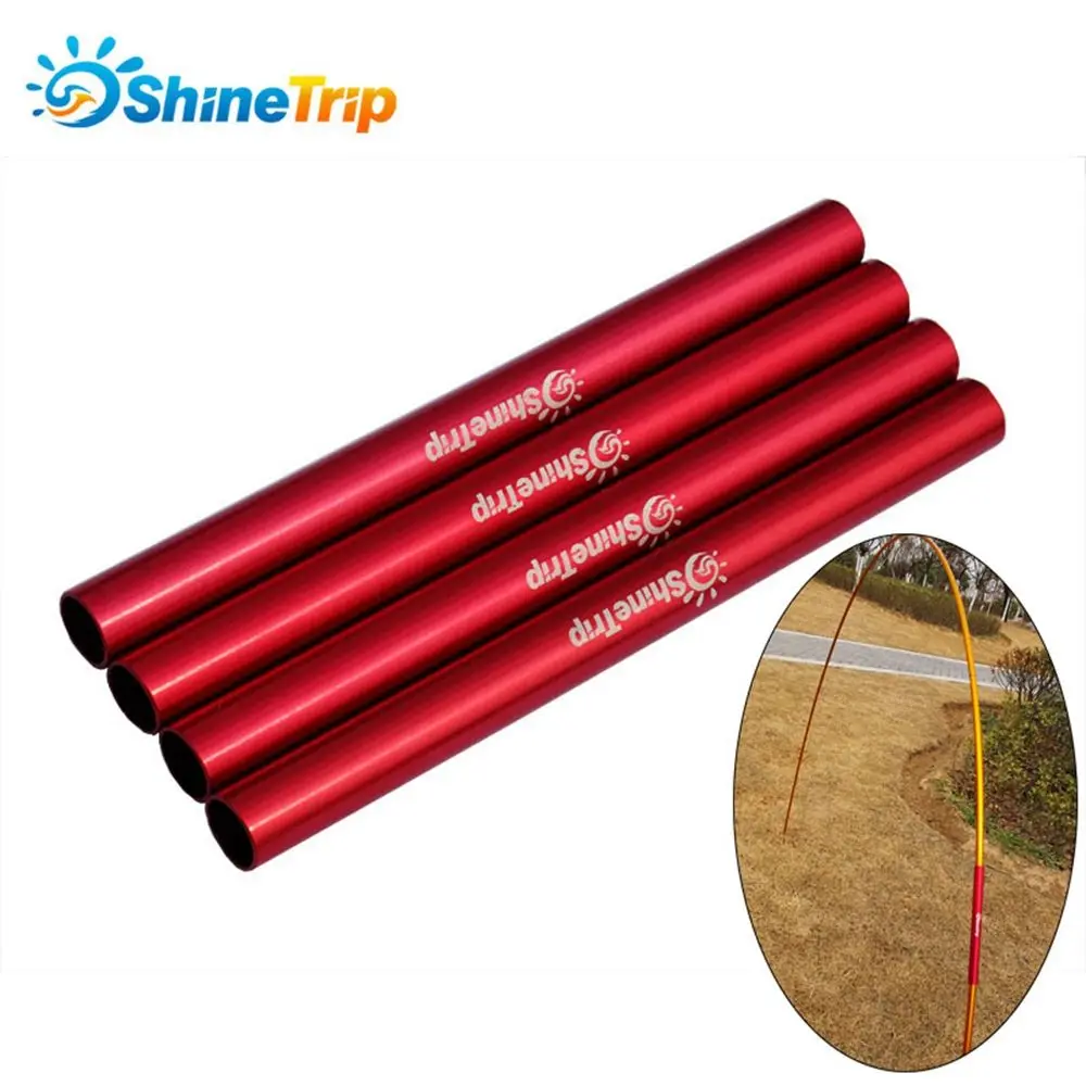 

Red/Silver Suitable Below 8.5mm Aluminum Alloy Tool Repair Tube Tent Accessories Tent Pole Pipe Single Rod Mending