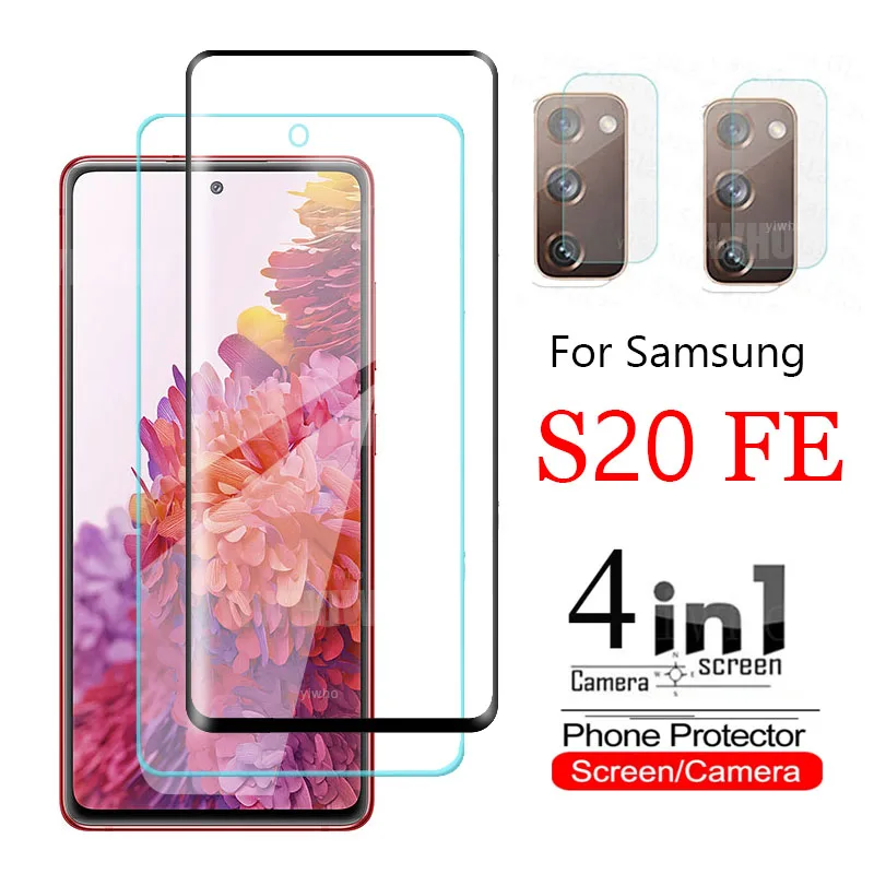 Buen valor Vidrio templado para Samsung Galaxy S20, Protector de pantalla de vidrio para Samsung Galaxy S20, edición de ventilador, FE S20FE S 20 Lite 2020 X6MNema1pAN