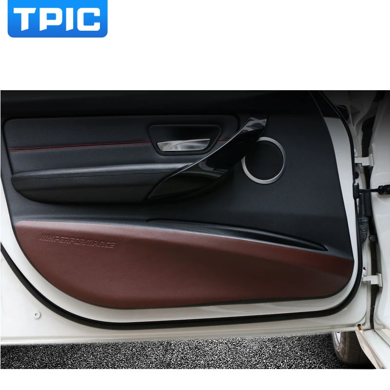 

For BMW E90 F30 F34 F10 Car Styling TPIC Car Door Anti-kick Pad Sticker Ultra-thin leather PVC Door Protection Side Edge Film