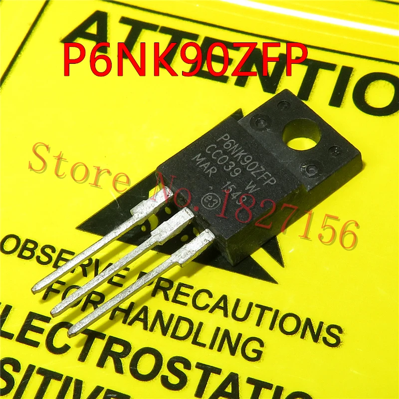 1 шт./лот STP6NK90Z P6NK90Z TO-220 | Электронные компоненты и принадлежности