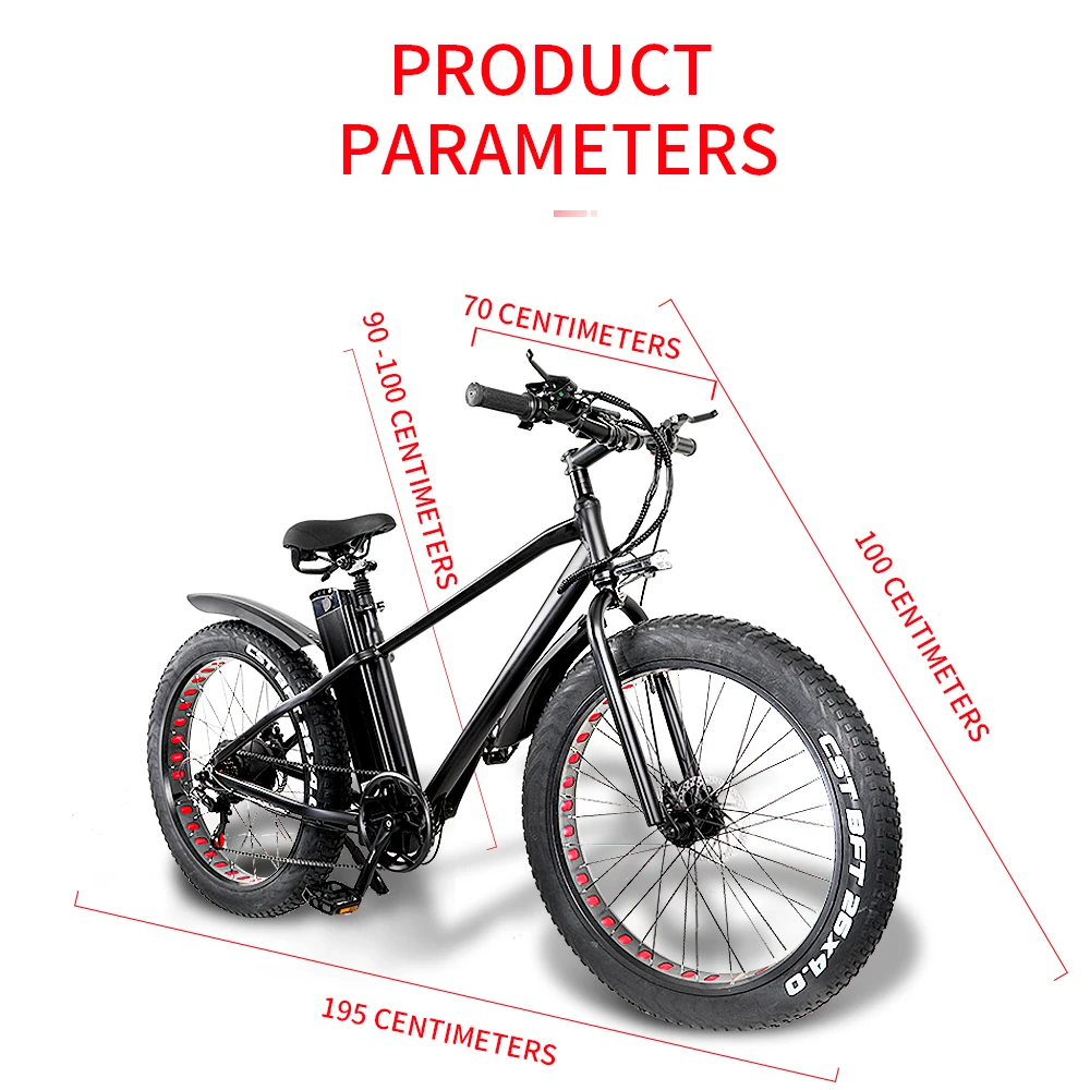 Cmacewheel 26 Inch Variabele Snelheid E Bike 48V/20Ah 750W Withstrong Power  KS26 Tsjechische Republiek|Electric Bicycle| - AliExpress