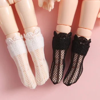 2PAIRS/LOT OB11 Blyth Doll Accessories 1/12 Socks For Dolls 1
