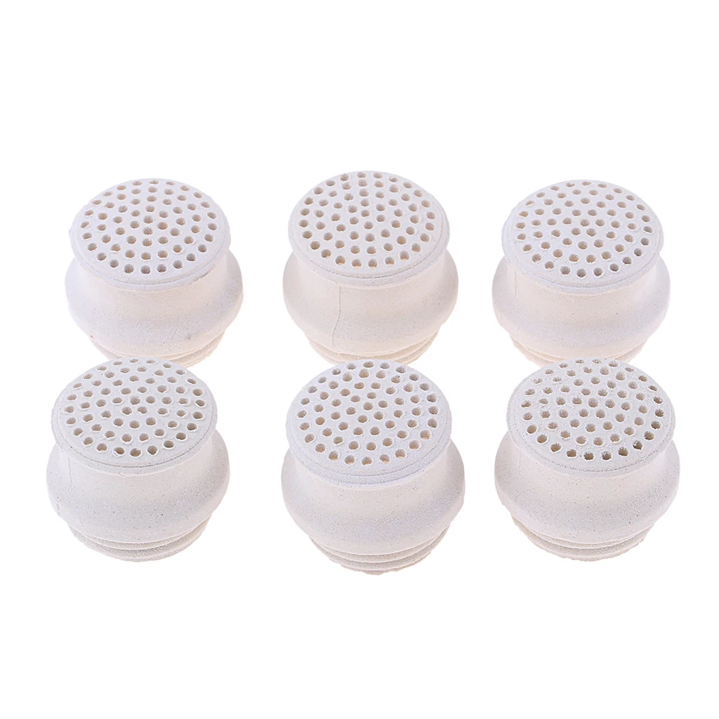 6pcs Pressure Kerosene Lantern Nozzle Head Replacement Parts for Camping Hiking Fishing Backpacking Oil Lamp Lights