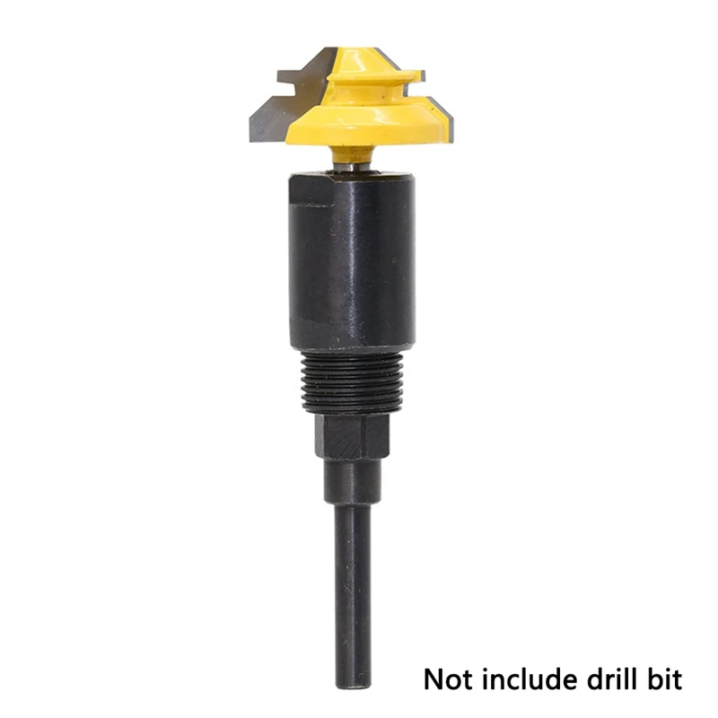 New 1/4 in Shank Collet Chuck Holder Woodwork CNC Milling Router Bit Extension Rod NEW | Инструменты