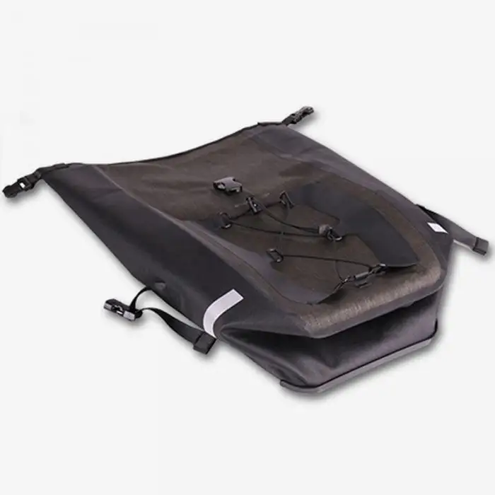 Wheel up Foldable Large 27L Storage Bicycle Saddle Bags Mountain Bike Wearproof Tail Seat Luggage Bag Outdoor Cycling Equipment