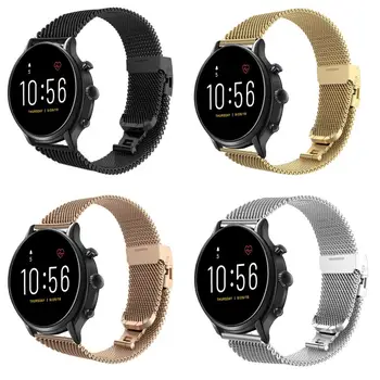 

Watchbands Stainless Stee Replace Stainless Steel Watch Band Strap with Pin Connector for F-ossil Gen 5 ремешок для часов