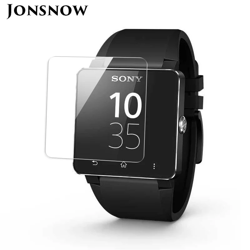 

JONSNOW Tempered Glass Film for Sony SmartWatch 2 sw2 Sceen Protector Explosion-proof LCD Guard pelicula de vidro