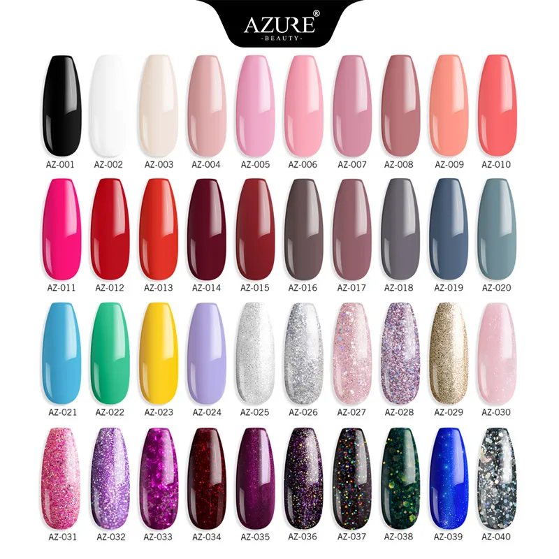 AZURE BEAUTY 16 шт./лот для начинающих Гель лак ногтей инструменты творчества гель
