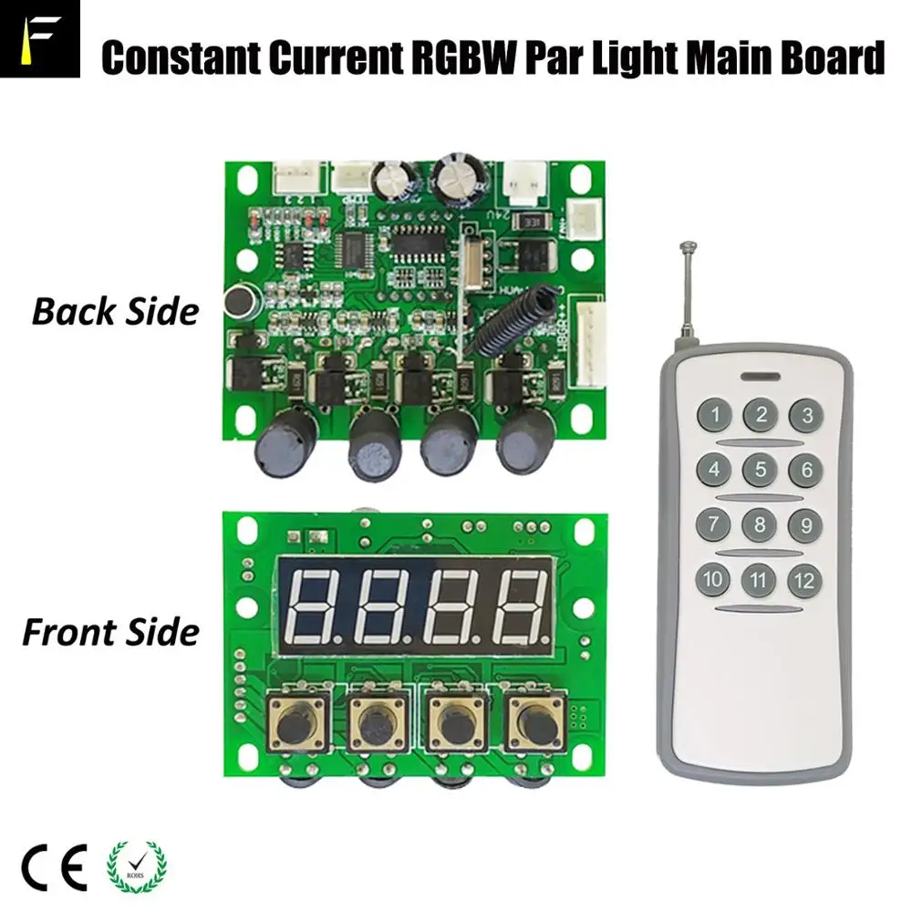 Светодиодный напольный светильник Par Can 54x3 Вт RGBW/RGB Основная программа + Плата
