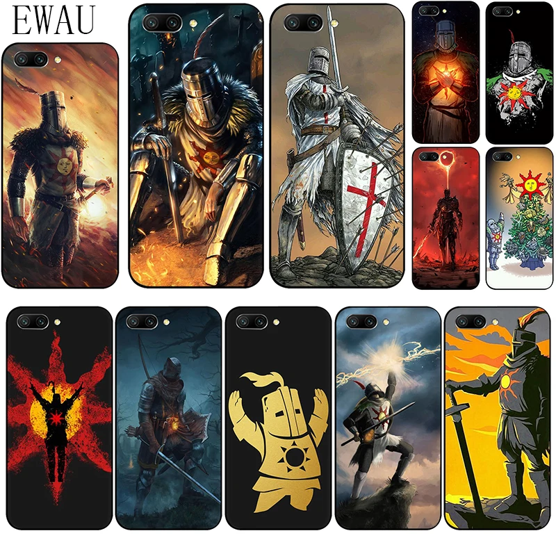 

EWAU Praise the Sun Dark Souls Silicone phone case for Huawei Honor 6A 7A Pro 7C 7X 8X 8C 8 9 Note 10 Lite view 20 9X Pro