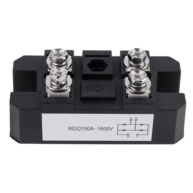 

MDQ 150A 1600V Black Single-Phase Diode Bridge Rectifier 150A Amp High Power